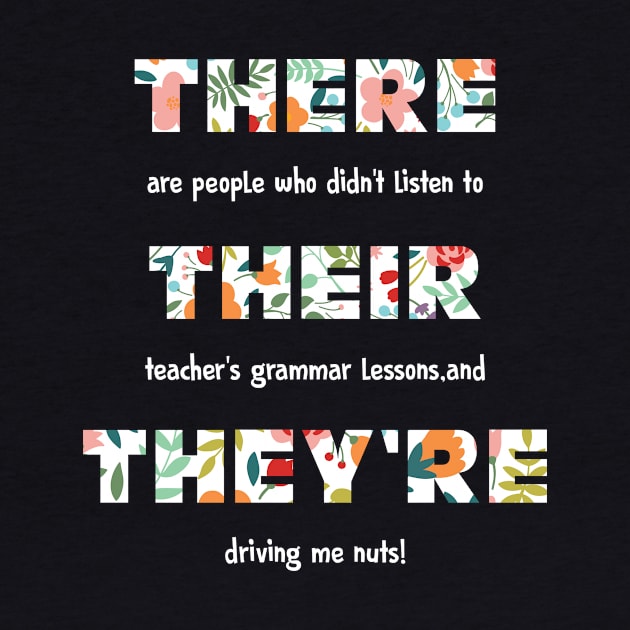 English Grammar Funny Teacher by zellaarts